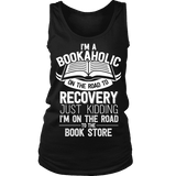 I'm a Bookaholic Womens Tank - Gifts For Reading Addicts