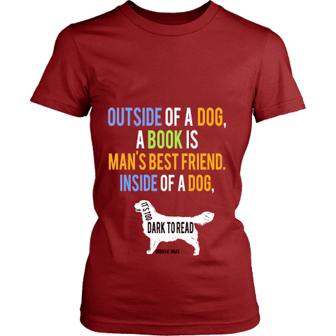 Outside of a dog t shirt best sale