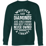 Diamonds & Libraries - Gifts For Reading Addicts