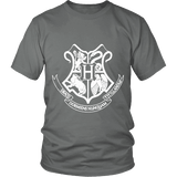 The Hogwarts Crest Unisex T-shirt - Gifts For Reading Addicts