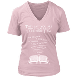 They say you are what you read V-neck - Gifts For Reading Addicts