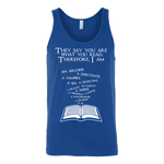 They say you are what you read Unisex Tank - Gifts For Reading Addicts