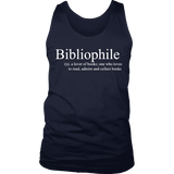 Bibliophile Mens Tank - Gifts For Reading Addicts