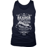 I am a reader Mens Tank - Gifts For Reading Addicts