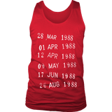 Library Stamp Mens Tank - Gifts For Reading Addicts