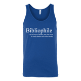 Bibliophile Unisex Tank - Gifts For Reading Addicts