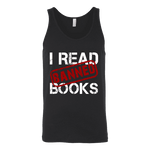 I Read Banned Books Unisex Tank Top - Gifts For Reading Addicts