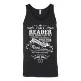 I am a reader Unisex Tank - Gifts For Reading Addicts