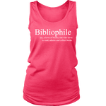 Bibliophile Womens Tank - Gifts For Reading Addicts