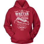 I am a writer Hoodie - Gifts For Reading Addicts
