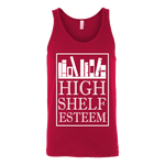 High Shelf Esteem Unisex Tank - Gifts For Reading Addicts