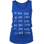 Library Stamp Womens Tank - Gifts For Reading Addicts
