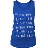 Library Stamp Womens Tank - Gifts For Reading Addicts
