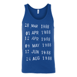 Library Stamp Unisex Tank - Gifts For Reading Addicts
