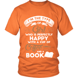 Books and Coffee Unisex T-shirt - Gifts For Reading Addicts