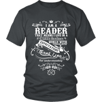 I am a reader Unisex T-shirt - Gifts For Reading Addicts