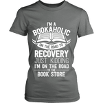 I'm a Bookaholic Fitted T-shirt - Gifts For Reading Addicts