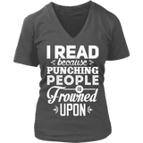 I read because - V-neck - Gifts For Reading Addicts