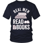 Real men read books - Gifts For Reading Addicts