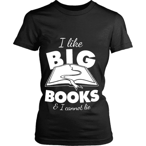 I like big books and i cannot lie Fitted T-shirt - Gifts For Reading Addicts