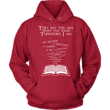 They say you are what you read, therefore ... - Gifts For Reading Addicts