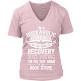 I'm a Bookaholic V-neck - Gifts For Reading Addicts