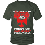 I'm crazy because i read ? Unisex T-shirt - Gifts For Reading Addicts