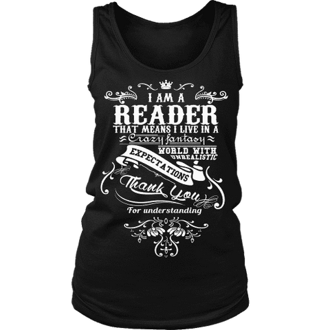 I am a reader Womens Tank - Gifts For Reading Addicts