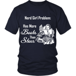 Nerd Girl Problem - Gifts For Reading Addicts
