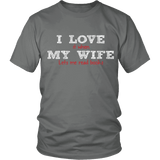 I love my wife - Gifts For Reading Addicts