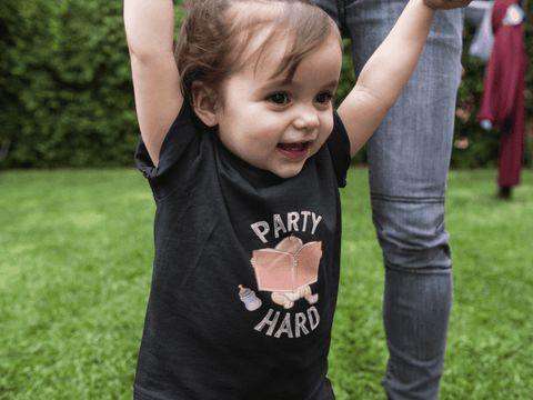 "Party Hard"Toddler T-Shirt