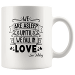 "We fall in love"11oz white mug - Gifts For Reading Addicts