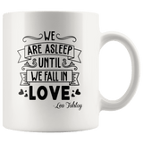 "We fall in love"11oz white mug - Gifts For Reading Addicts