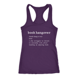 "Book hangover" Women's Tank Top - Gifts For Reading Addicts