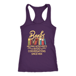 "Avoid Conversations since 1454" Women's Tank Top - Gifts For Reading Addicts