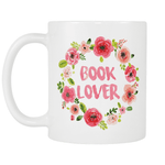 Book Lover Floral Design - Gifts For Reading Addicts