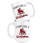 "I Don't Give A Gryffindamn"15oz White Mug - Gifts For Reading Addicts