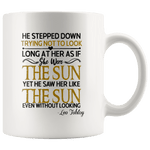 "As if she were the sun"11oz white mug - Gifts For Reading Addicts