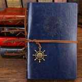 Nautical Faux Leather Notepad - Gifts For Reading Addicts