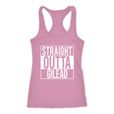 "Straight outta gilead" Women's Tank Top - Gifts For Reading Addicts