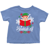 "Bookish Elf"Toddler T-Shirt - Gifts For Reading Addicts