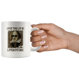 "I Put The Lit In Literature"11oz White Mug - Gifts For Reading Addicts