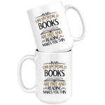 "In My Dream World"15oz White Mug - Gifts For Reading Addicts