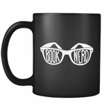 Book Nerd Black Mug - Gifts For Reading Addicts