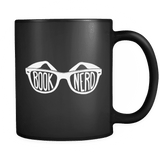 Book Nerd Black Mug - Gifts For Reading Addicts